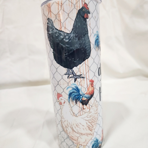 Chicken "peckers" tumbler - Picture 3 of 4